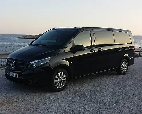 Mercedes minivan for 4–6 passengers